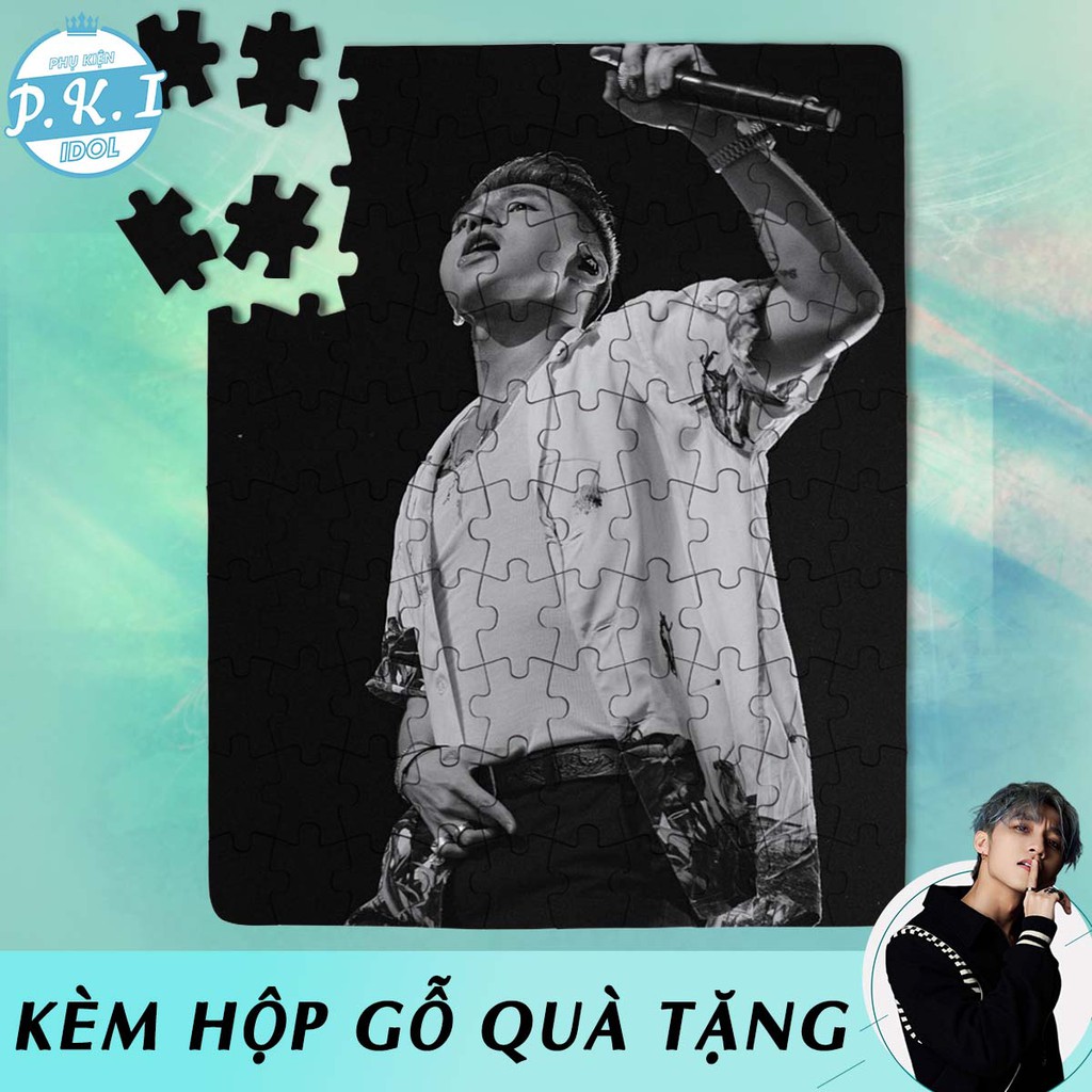 Tranh Ghép Gỗ Idol Sơn Tùng MTP - Ngôi Sao Hàng Đầu Vpop - Sky Ơiii