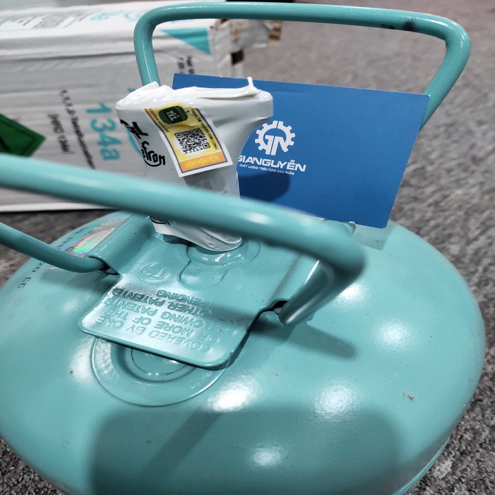 Ga R134a bình 3,2kg Refron ấn độ