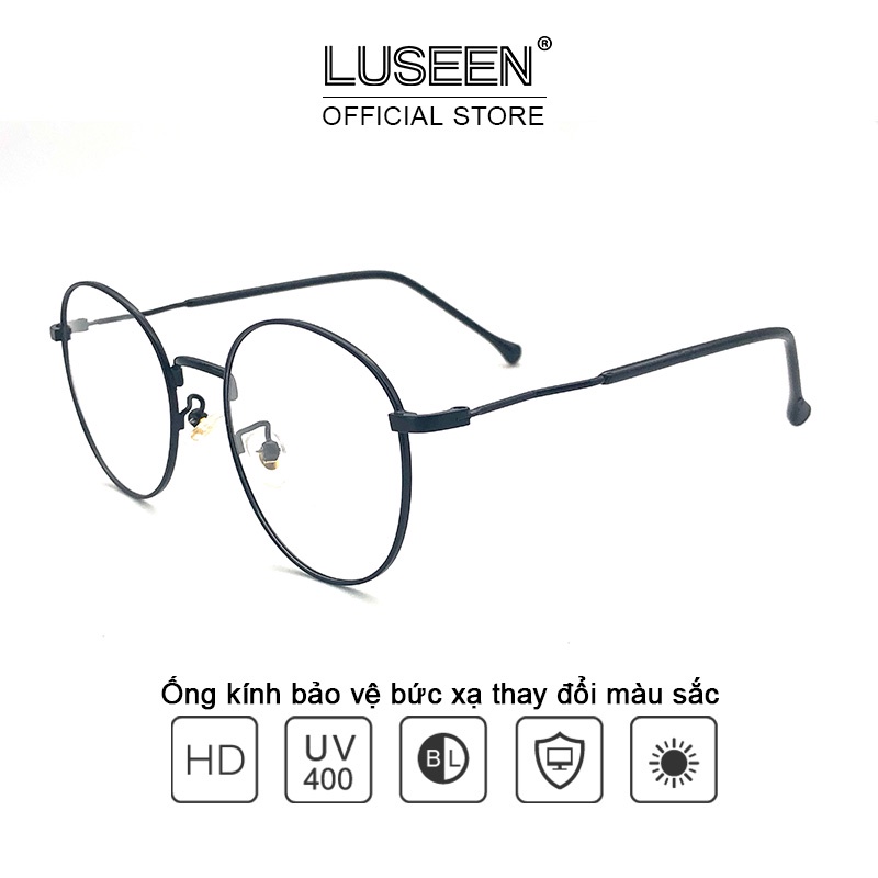 LUSEEN Kính Mắt Chống Bức Xạ Quang Sắc Chống Tia Sáng Xanh Hiệu Quả Cho Nữ AG2209