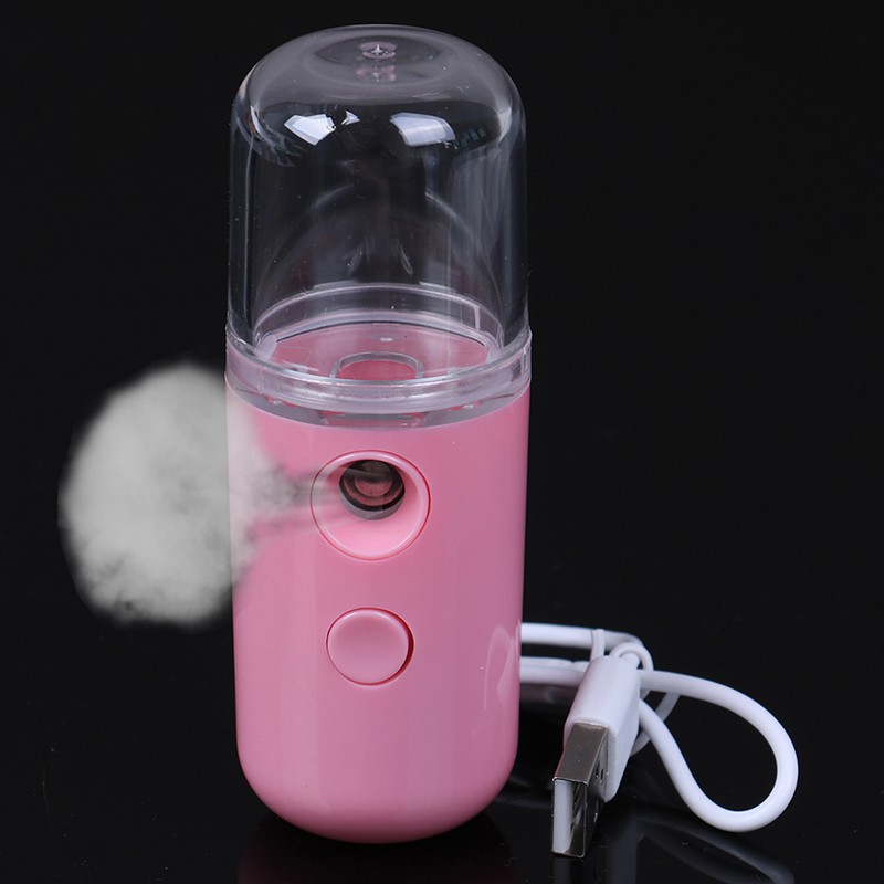 [warmhome]1PC Facial Steamer Ultrasonic Ozone Face Sprayer Cold Beauty Hydrating Skin Care