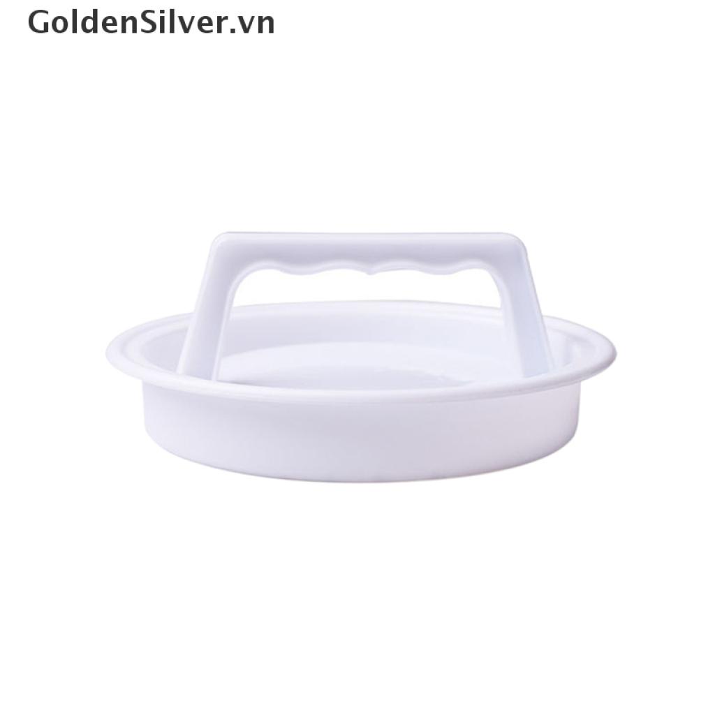 Khuôn Ép Thịt Bò Làm Hamburger Bằng Nhựa Tiện Dụng Cho Nhà Bếp