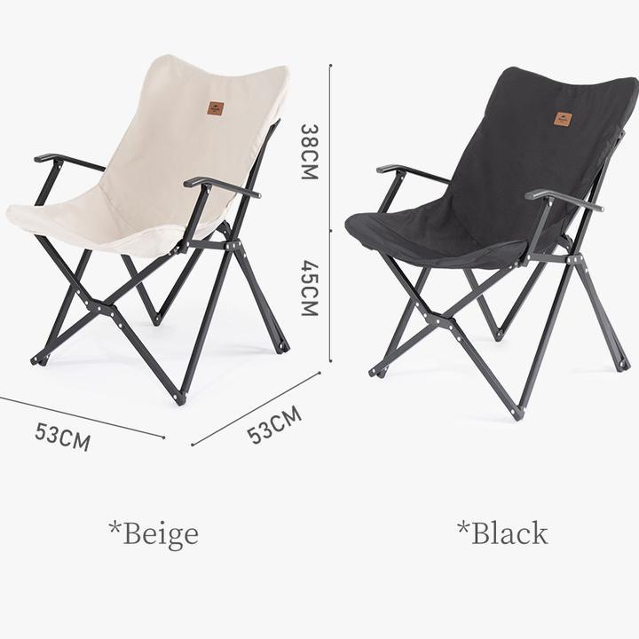 Ghế Camping gấp gọn có tay vịn VINTAGE NATUREHIKE NH21JJ003