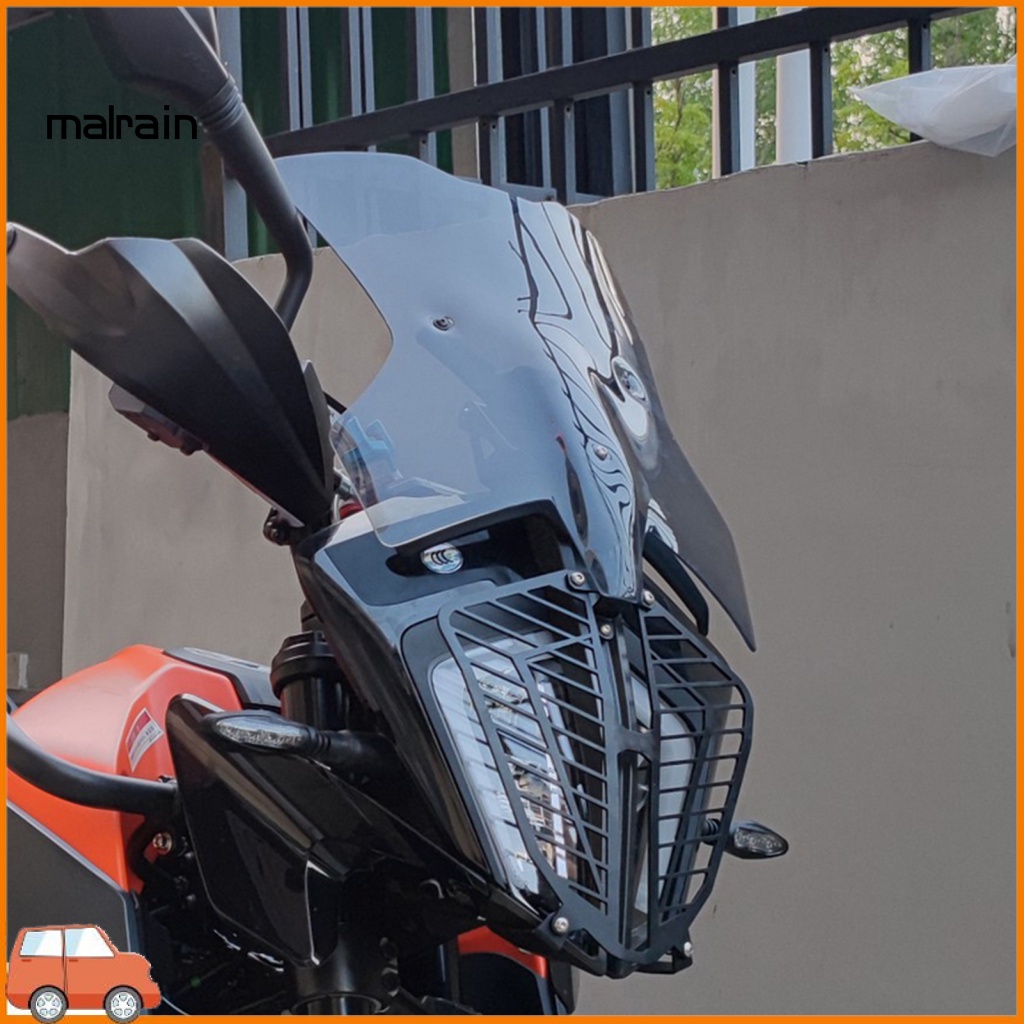 1 Bộ Ốp Bảo Vệ Đèn Pha Xe Máy Thiết Kế Lưới