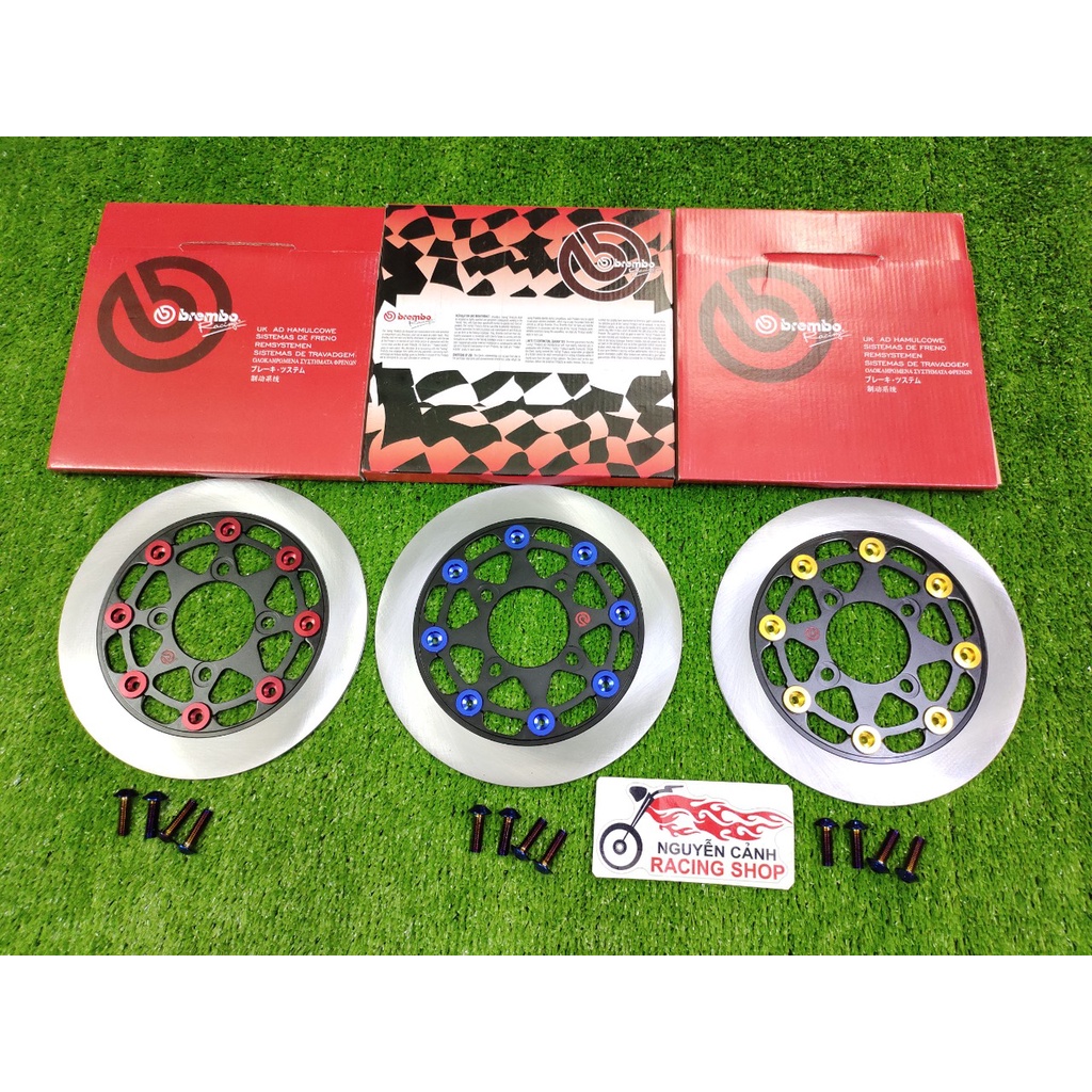 Đỉa thắng trước wave sirius exciter 135 air blade 220mm rembo có óc