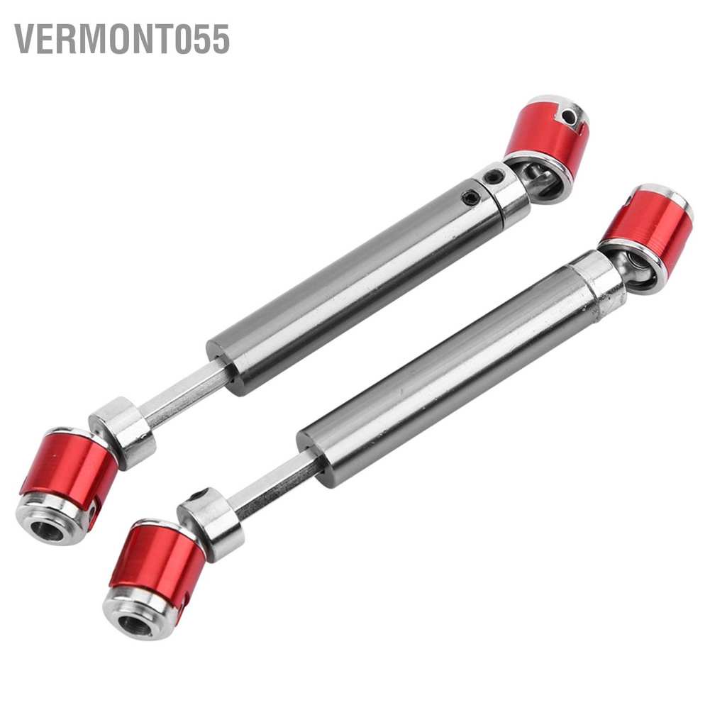 Có thể bán buôn Set 2 trục truyền động nâng cấp phổ thông CVD 110-155mm cho SCX10 CC01 D90 D110 RC Crawler vermont055 Hàng giao ngay