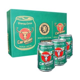 [TK MỚI GIẢM 25K NHẬP GTNOV183684] Thùng nước tăng lực Trâu XanhThái Lan Carabao 24 lon