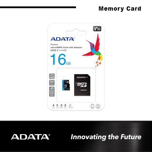Thẻ Nhớ Adata Premier Microsdxc / Sdhc Uhs-I Class10 16gb (V10) | BigBuy360 - bigbuy360.vn