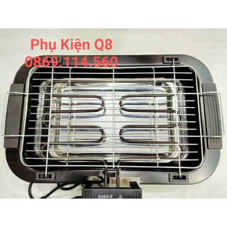 Bếp nướng điện Babale, vỉ lưới inox