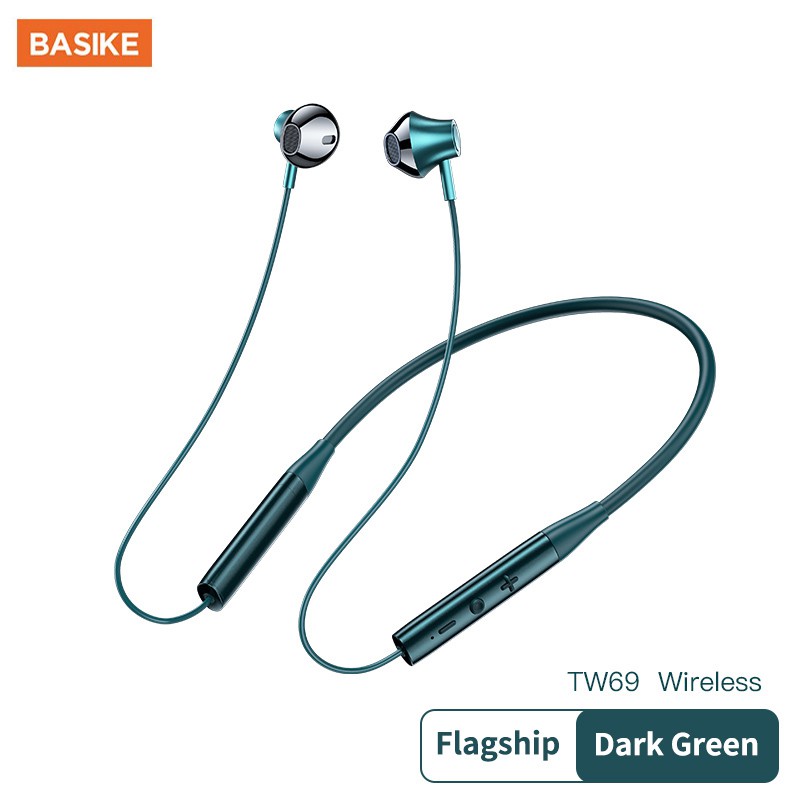 Tai Nghe Thể Thao BASIKE TW69 Kết Nối Bluetooth 5.0 Chống Tiếng Ồn | BigBuy360 - bigbuy360.vn