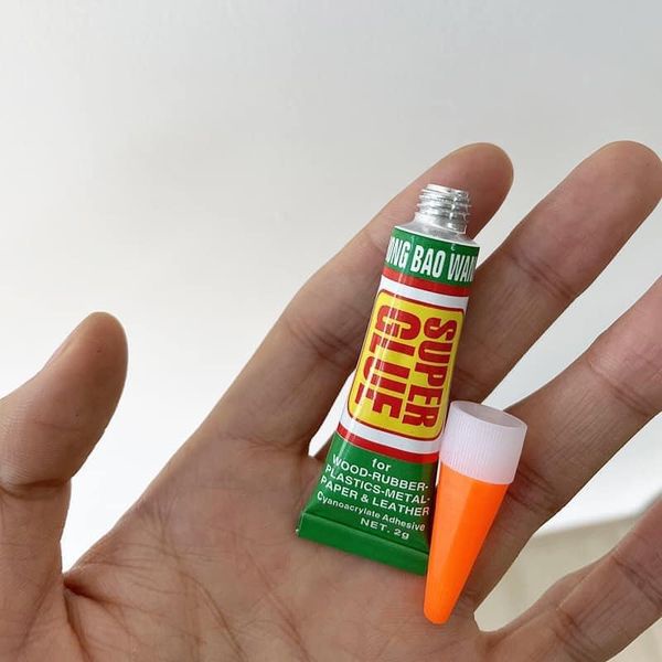 1 TUÝP Keo dán đa năng siêu dính Super Glue Alteco- Keo Siêu Dính Dán Giày Dép, Nhựa, Gỗ, Kim Loại, Cao Su