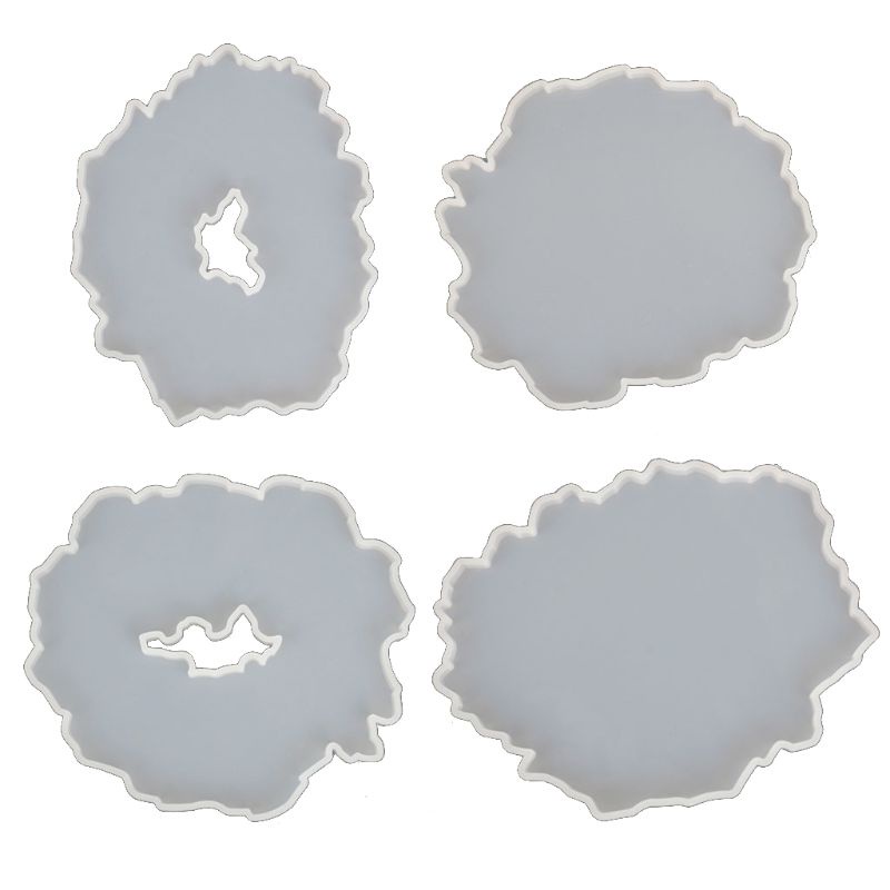 Khuôn Silicone Làm Đế Lót Ly Hình Tròn Cỡ Lớn Tiện Dụng