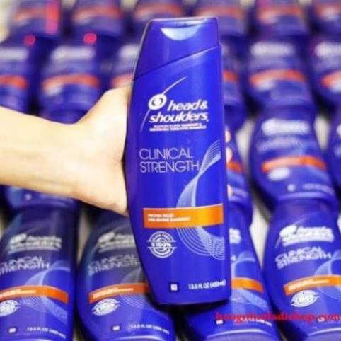 Dầu gội Head and Shoulder mỹ Clinical strength 💥𝑯𝑶𝑻 𝑯𝑶𝑻💥 400ML | BigBuy360 - bigbuy360.vn