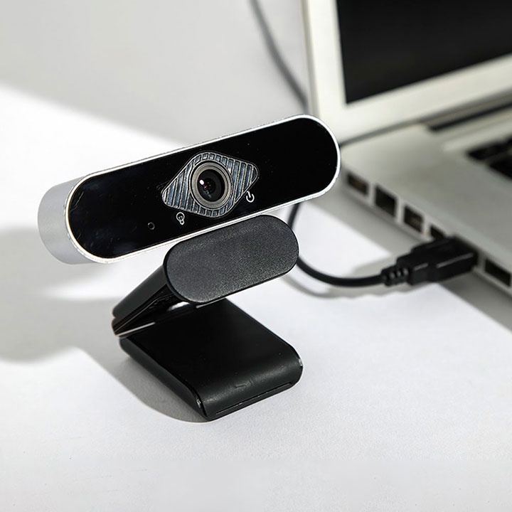 Webcam sắc nét full HD 1080p XIAOVV góc rộng 150 độ, tích hợp micro