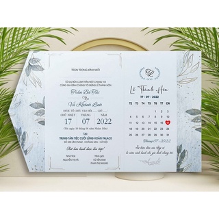 THIỆP CƯỚI GẤP 3 - BB 110