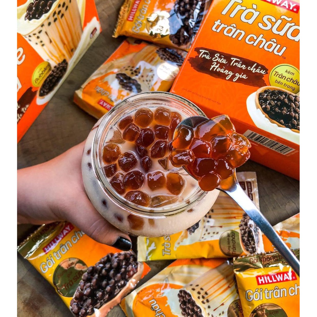 [Tặng móc khóa gấu bông] Maccoffee Hộp Trà Sữa Trân Châu Hillway 416g | BigBuy360 - bigbuy360.vn