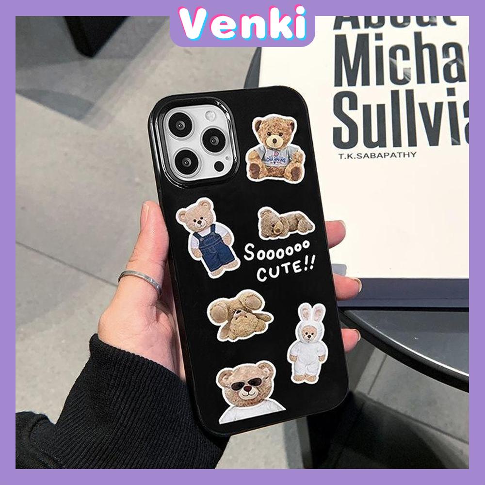 Ốp điện thoại TPU silicon mềm hình gấu chống sốc thích hợp cho iPhone 13promax 12promax 11promax 7plus x xr