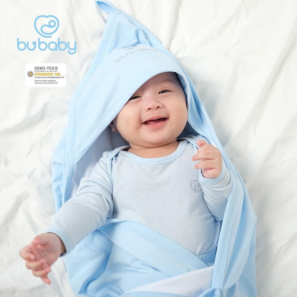 Chăn ủ có mũ Bu Baby
