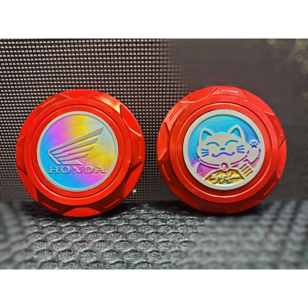 Nắp Bình Xăng CNC - Kèm Logo Titan - Gắn Nhiều Loại Xe