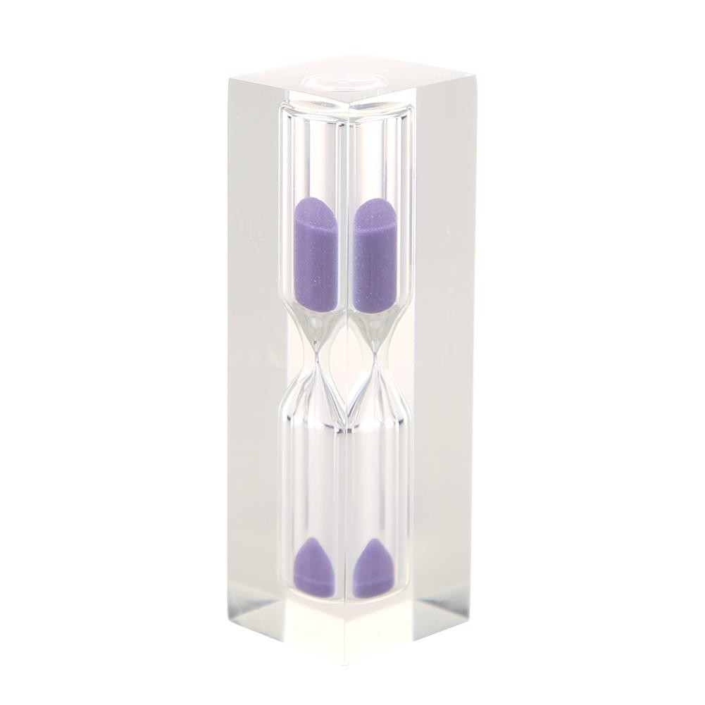Đồng hồ cát mini 3 phút vỏ thủy tinh độc đáo