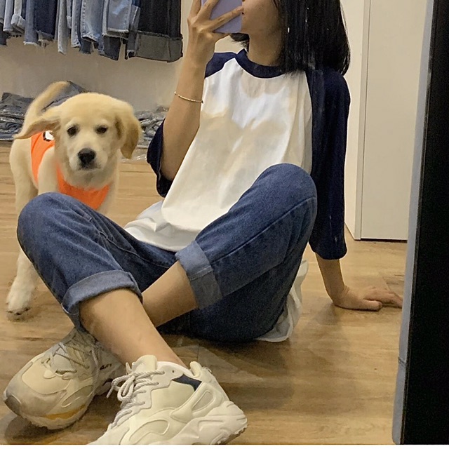 (30~36)Quần Baggy Basic Lưng Cao Nam/Nữ - 3 Màu - Lưng Cao Trên Rốn Siêu Đẹp - Trơn | BigBuy360 - bigbuy360.vn