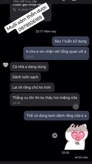 Combo 3 lọ muối sâm đánh răng