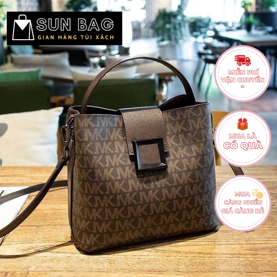 Túi Tote công sở nữ đeo chéo, túi đi chơi, đi học, da cao cấp size 25cm SB192