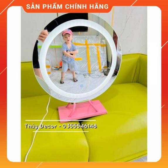 Gương led để bàn phấn (HÀNG VIP) gương để bàn lắp ráp hoàn chỉnh 3T STORE