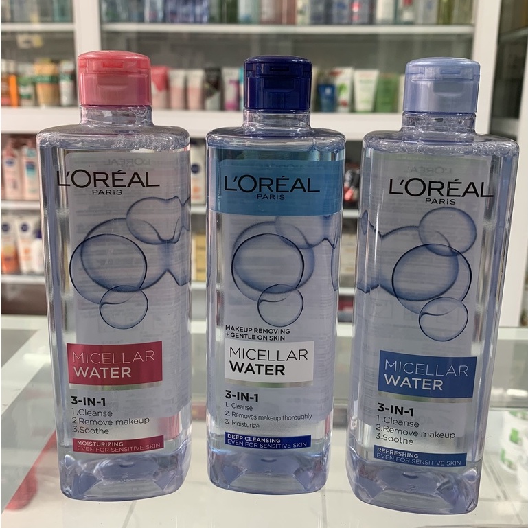 ✅  NƯỚC TẨY TRANG LOREAL 3 IN 1 400ML