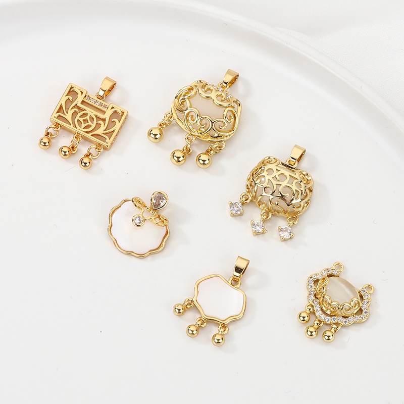 Khóa Đồng 14K An Toàn Dùng Làm Đồ Trang Sức diy