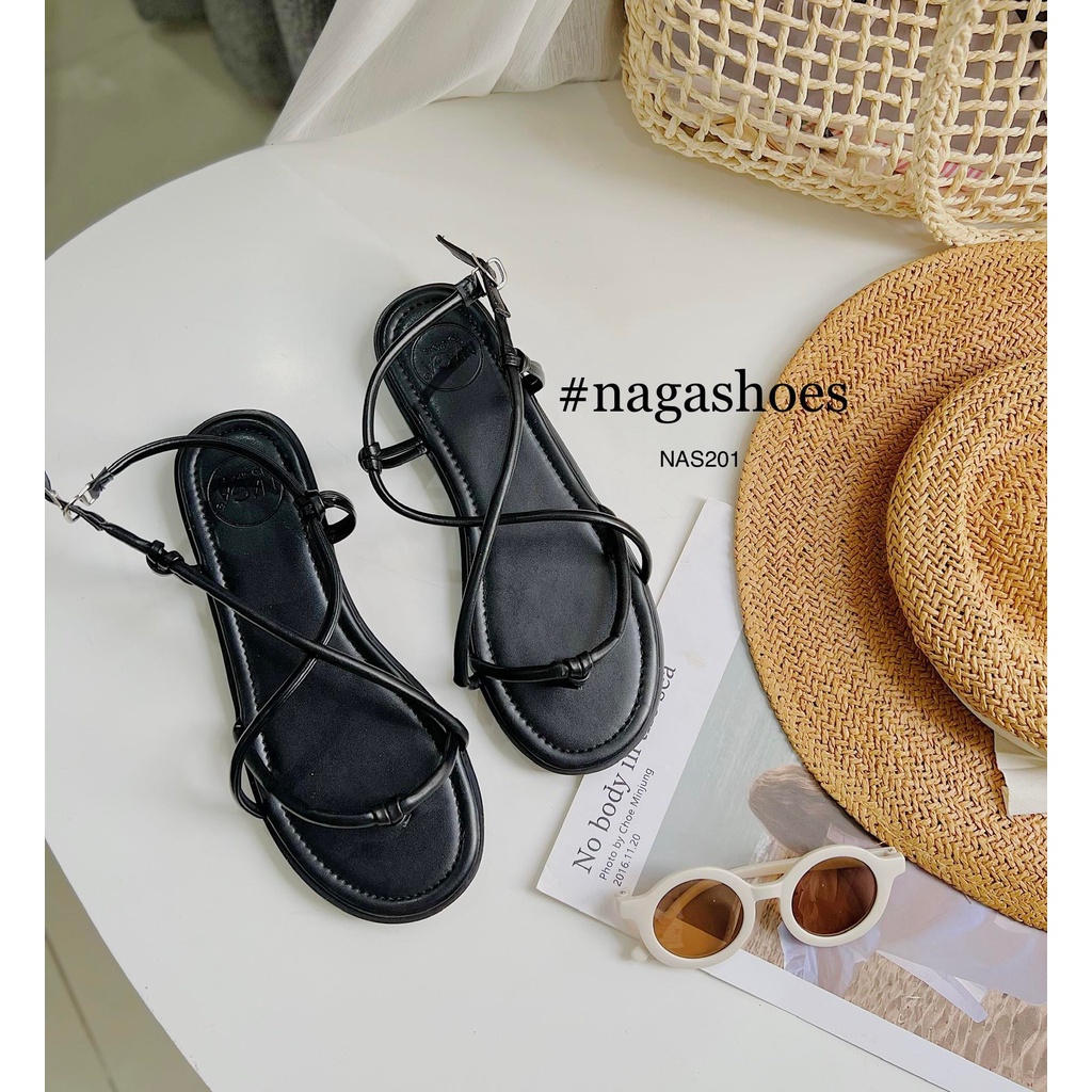SANDAL QUAI CHÉO XỎ NGÓN NAS201