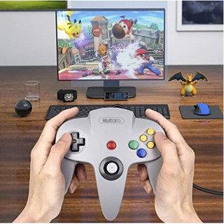 Tay Cầm Chơi Game N64 cổng kết nối USB cho PC Mac Linux