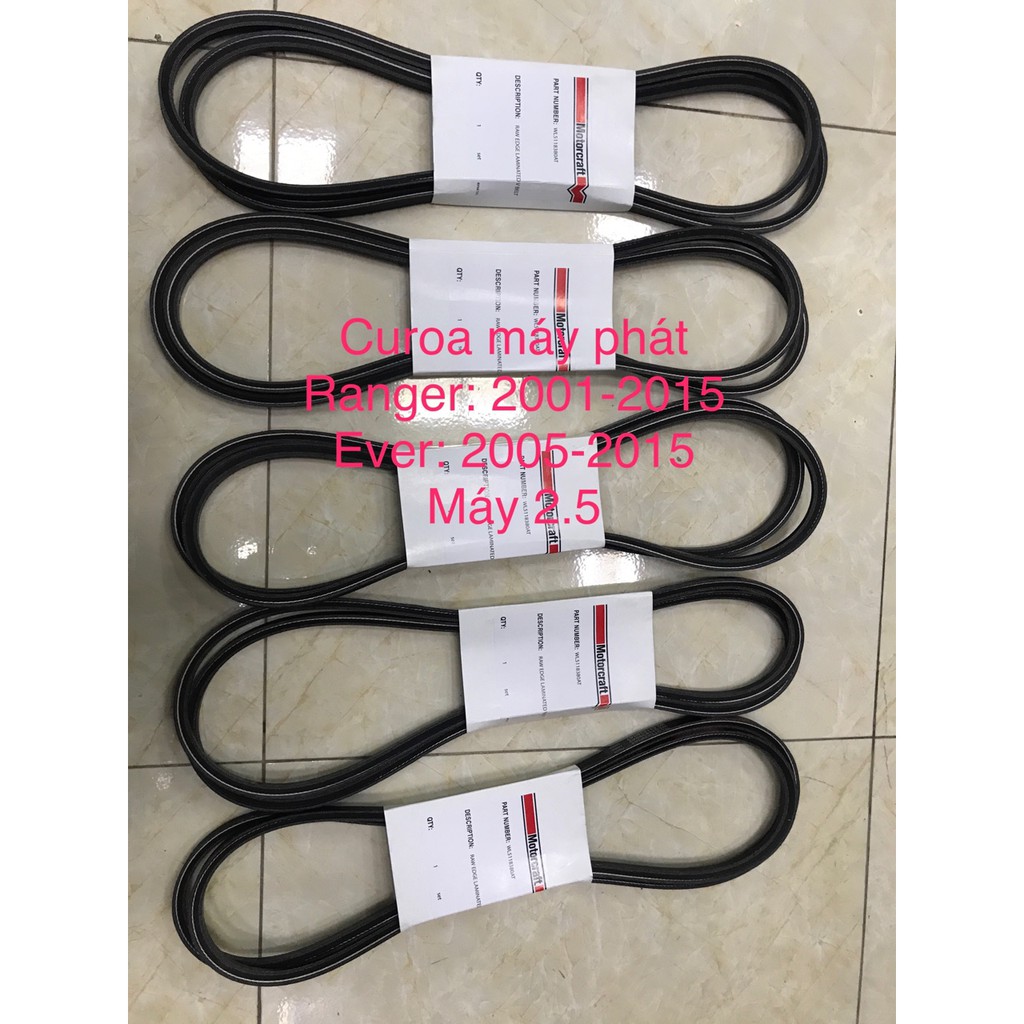 Curoa máy phát ,Curoa trợ lực Ranger Everest 05-12 WL5118380AT/WL5118380AMC/WL5118380MC