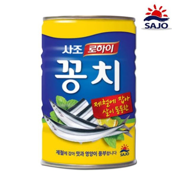 Cá Thu Nhật [사조]사조꽁치400g [400G*24]