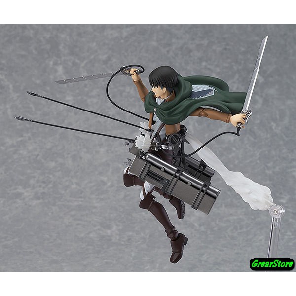 Mô Hình Figma 207 Eren Yeager, Levi 213, Mikasa 203 Figma Attack On Titan Cao 15cm