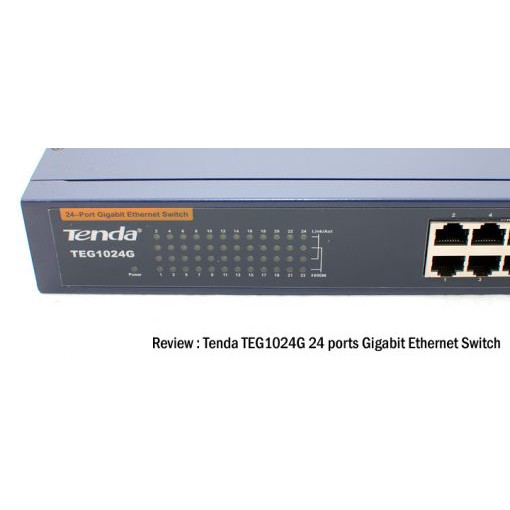 Switch chia mạng 24 cổng Tenda TEG 1024D màu đồng , TEG 1024G màu xanh , 16 cổng TEG 1016G màu xanh tốc độ Gigabite