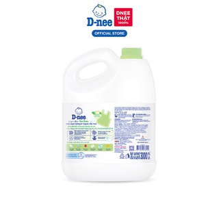 Deal hời combo 4 nước giặt quần áo d-nee 3000 ml can - organic aloe vera - ảnh sản phẩm 3