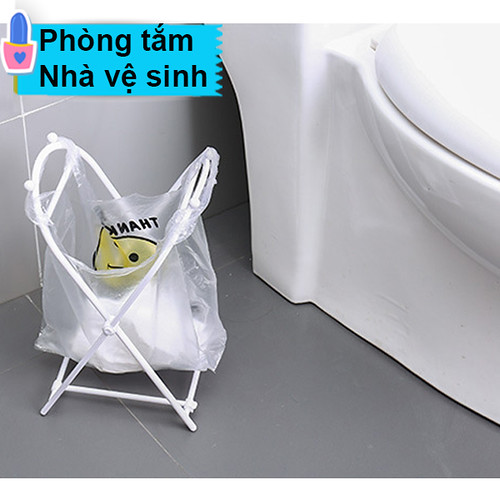 Giá Treo Túi Nilon Đựng Rác Nhựa,Kệ Xếp Đa Năng