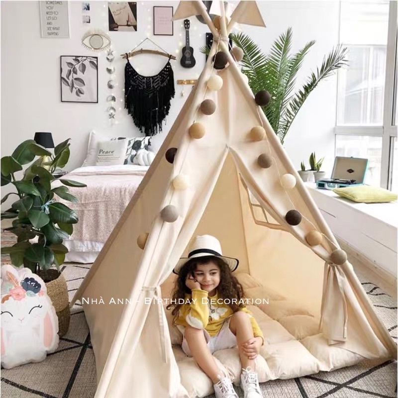 LỀU CẮM TRẠI HÀN QUỐC CHO BÉ - NHÀ ANN