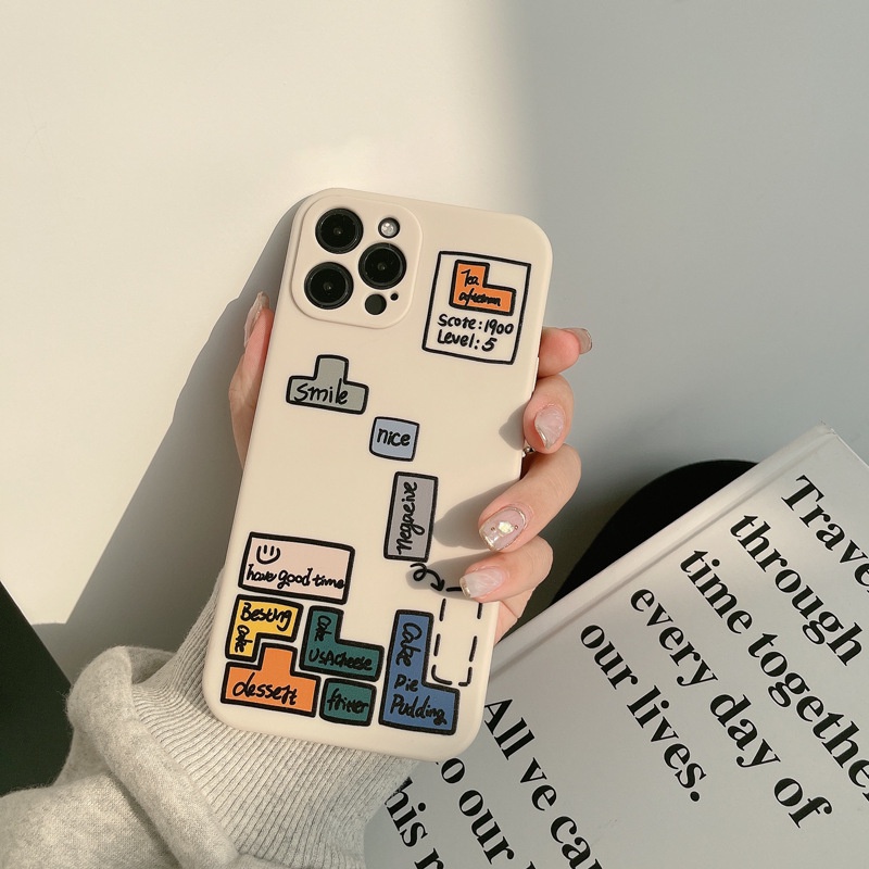 Ốp Điện Thoại TPU Mềm Chống Sốc Họa Tiết Vô Địch Cổ Điển Cho iphone 14 pro 14 promax 11 12 pro max 13 / 6 / 7 / 8plus / X max