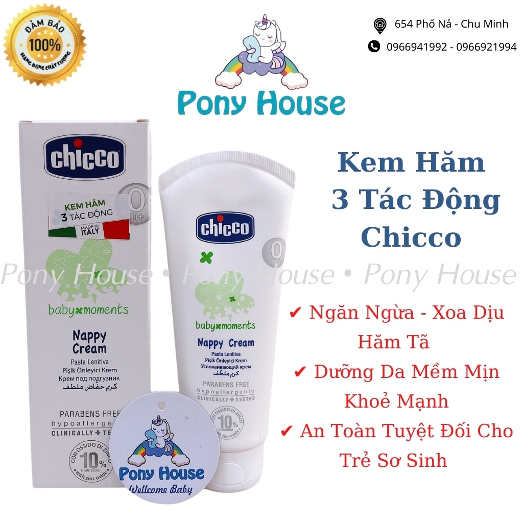 Kem Hăm 3 Tác Động Chicco An Toàn Tuyệt Đối Cho Bé Từ Sơ Sinh 0M+