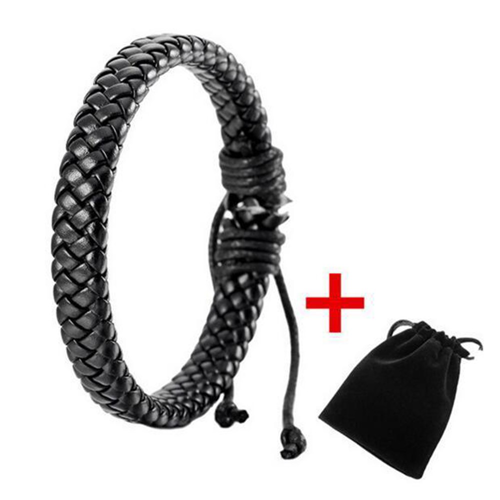 Vòng Tay Da Nhiều Lớp Thiết Kế Thời Trang Dành Cho Nam Và Nữ