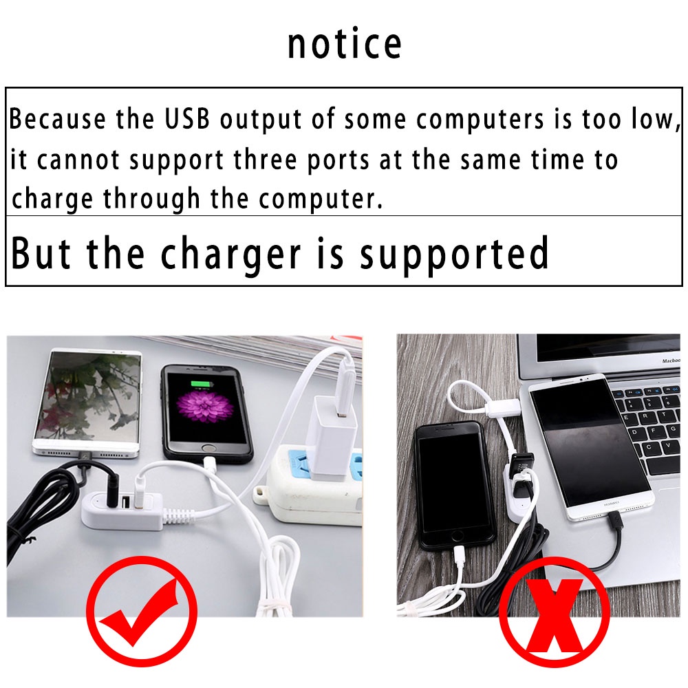 1 Đầu Chia Cổng Sạc Usb 3.0 Thông Minh Đa Năng Cho Điện Thoại