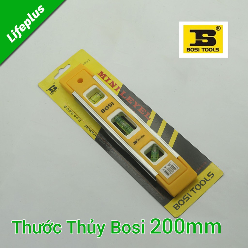 Thước thủy nivo từ 20cm Bosi BS-A93C