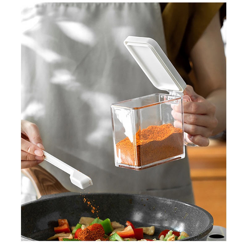 Hộp Nhựa Đựng Gia Vị Tiện Lợi Cho Nhà Bếp