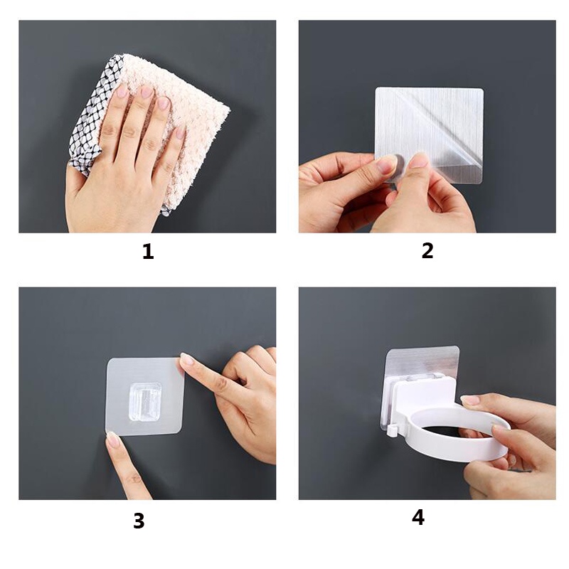 Giá treo máy sấy tóc gắn tường tiện dụng