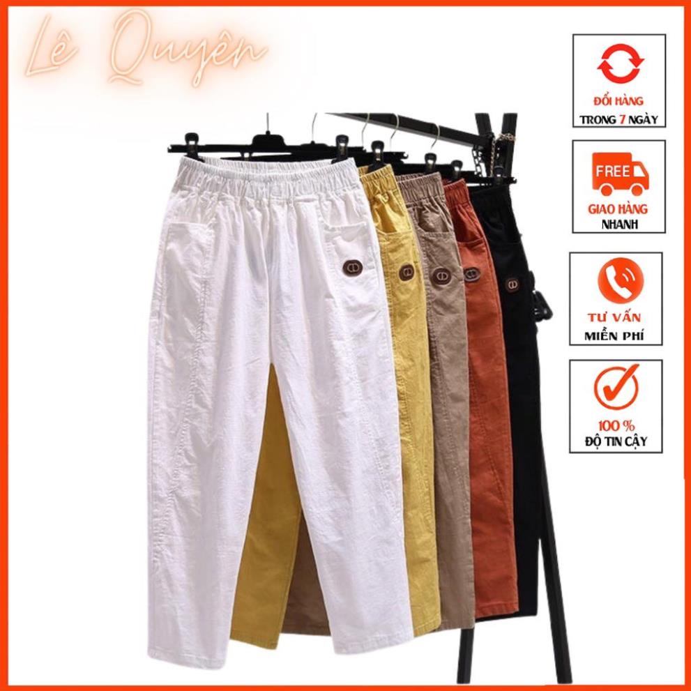 Quần baggy nữ , quần đũi dài lưng thun bigsize phù hợp mọi lứa tuổi mã 707 ! / .
