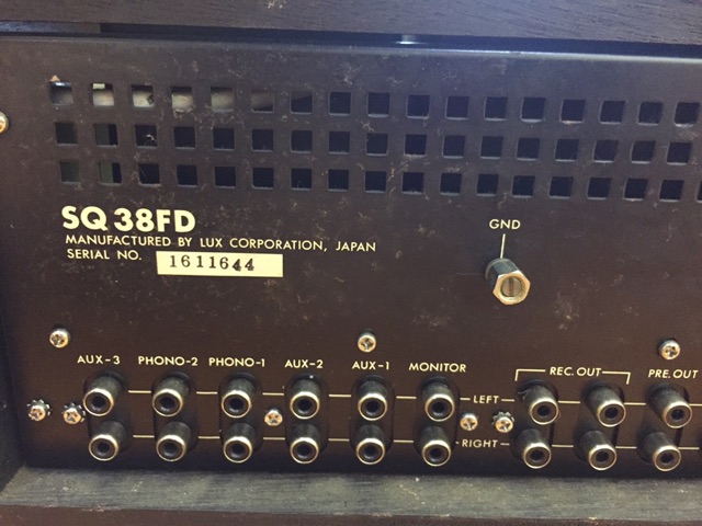 Amply Tube Luxman SQ-38FD