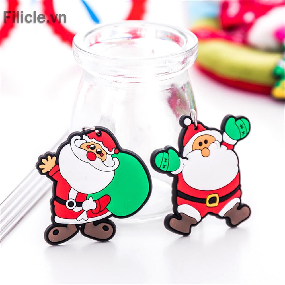 Móc Khóa Hình Ông Già Noel / Người Tuyết Đáng Yêu