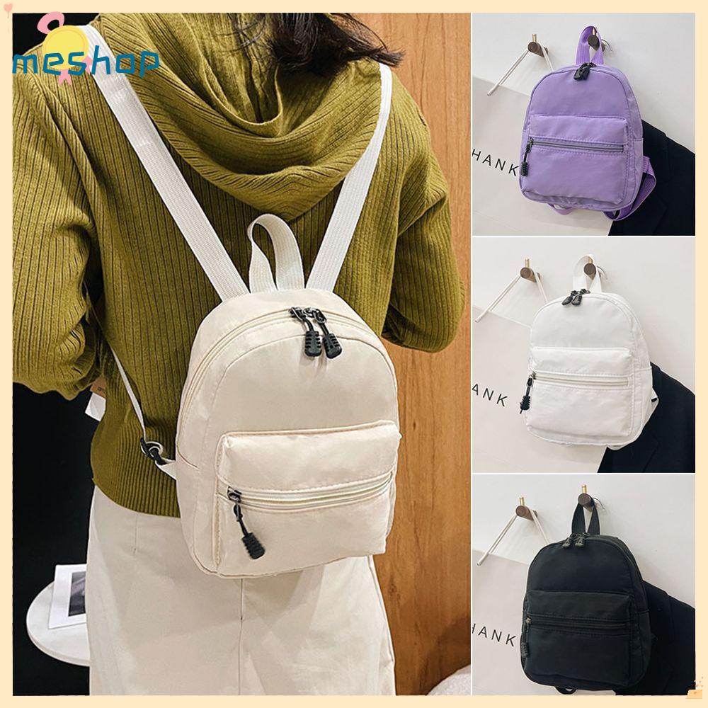 Ba Lô Mini Màu Trắng Năng Động Thời Trang