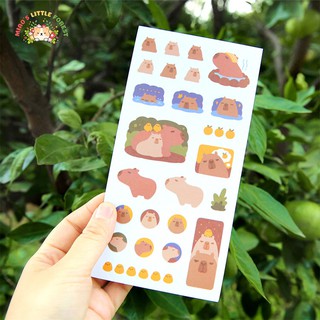 STICKER GIẤY WASHI ALPACA | MST364